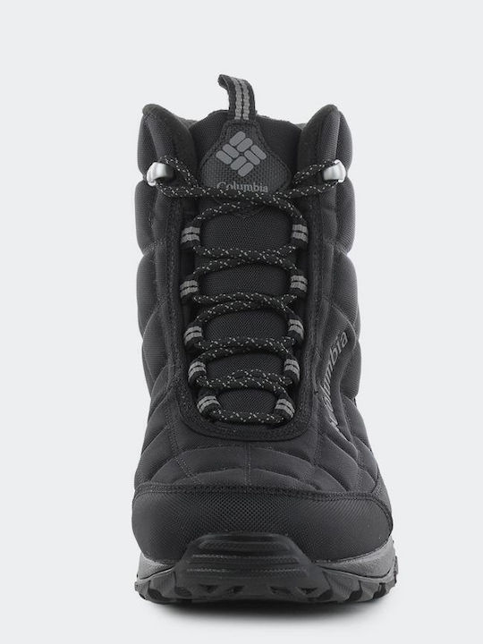 Columbia Firecamp Men's Hiking Boots Waterproof Black