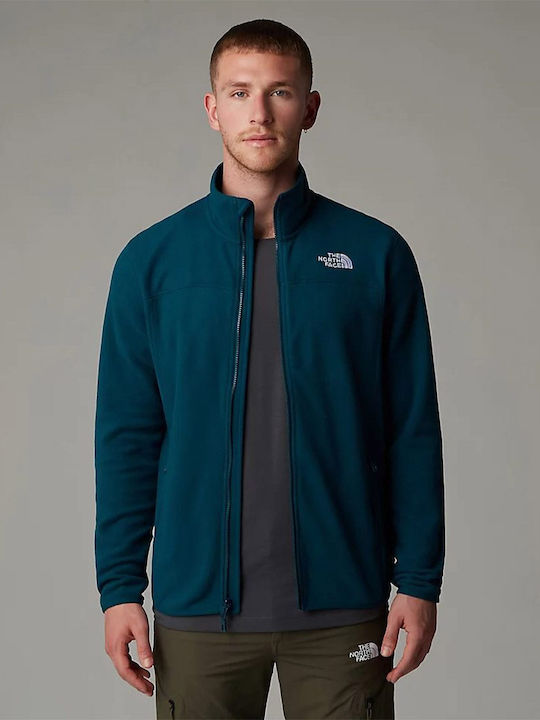 M 100 Glacier Men's Cardigan Blue