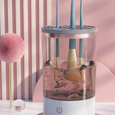 Cleanmakeup Αυτόματο Καθαριστικό Στεγνωτήριο Πινέλο Μακιγιάζ