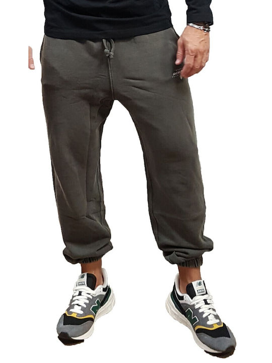 Jack & Jones Jogger Παντελόνι Black Oyster, Charcoal