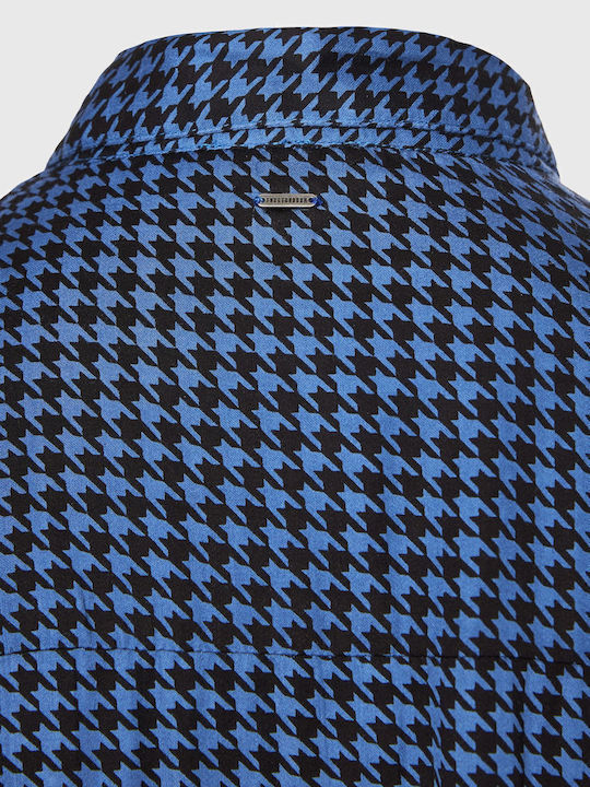 Langärmelig Damen Hemd Plaid Geprüft