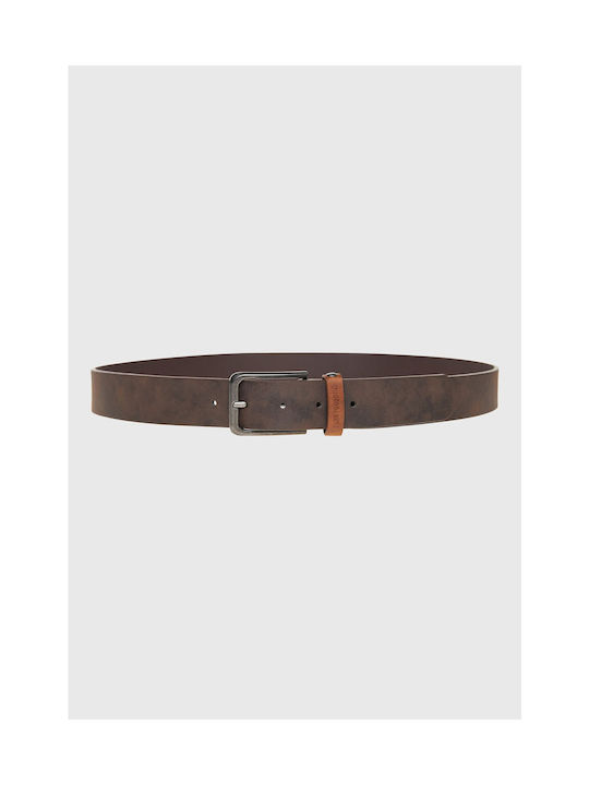 Funky Buddha Men's Belt Brown