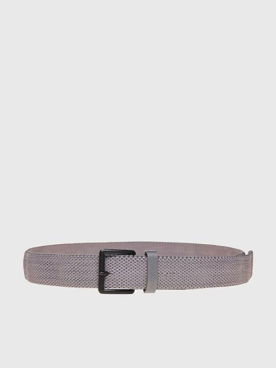 Elastic Men's Belt Brown