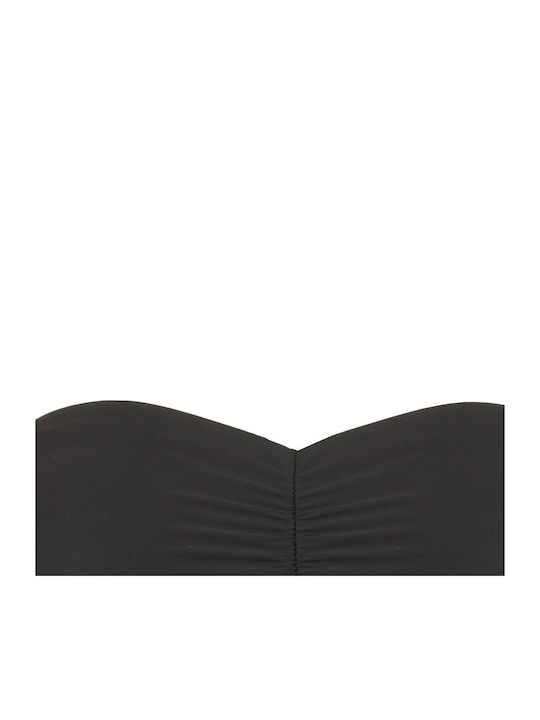 Fără bretele Top bikini BLK