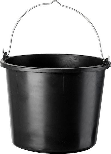 Kadax Plastic Construction Utility Bucket 5l Pack 5