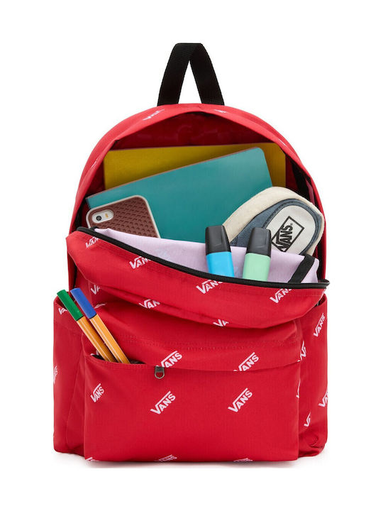 Vans Backpack 20lt Κόκκινο