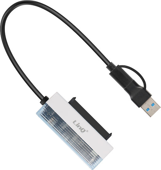 Linq Usb Usb C To Sata 2.5'' Data Transfer Adapter 5 Gbit S Black