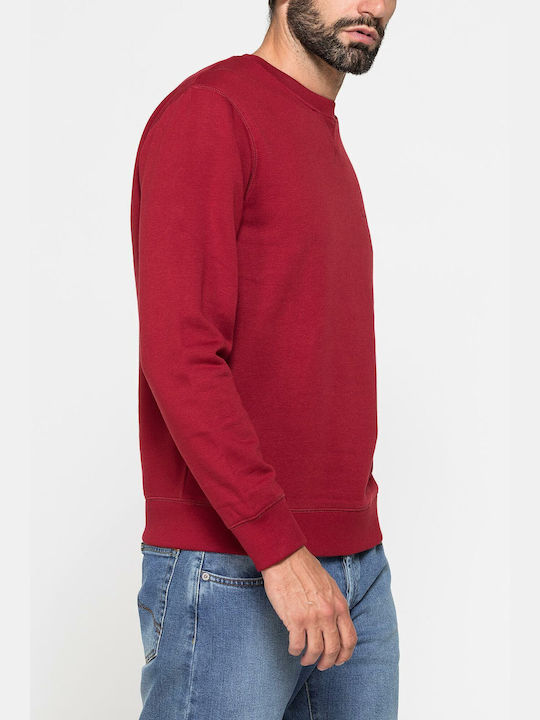 Carrera Jeans Herren Sweatshirt Bordeaux