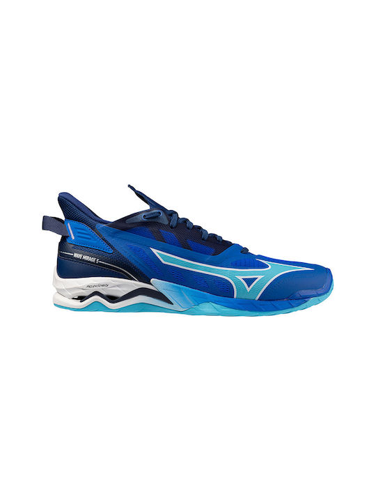 Wave Mirage 5 Herren Sportschuhe Volleyball Blue / Light Blue