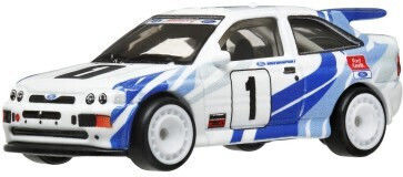 Set Premium Hot Wheels 2 Mașini Metalice Ford Sierra Cosworth Ford Escort Rs Cosworth Scară 1:64