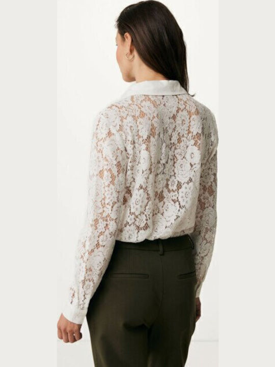 Women's Long Sleeve Shirt Off White