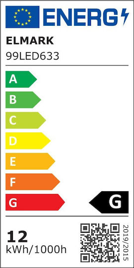 Elmark Χωνευτό LED Panel 12W 145x145εκ. Elmark Χωνευτό LED Panel 12W 145x145εκ.
