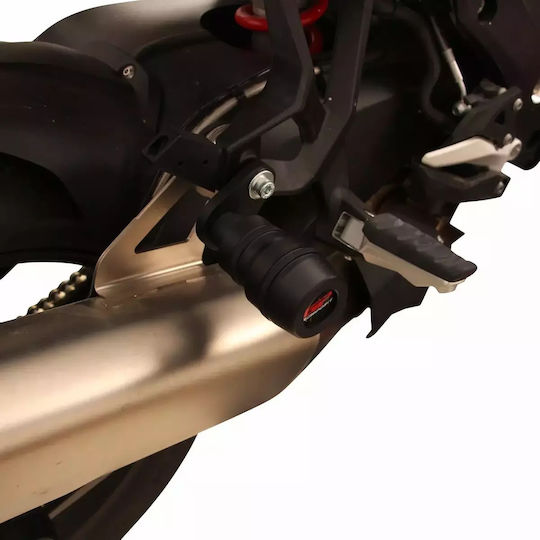 GP Kompozit Motorcycle Exhaust Protector BMW S1000XR Black