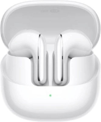 Xiaomi Buds 5 Bluetooth Handsfree Ακουστικά με Αντοχή στον Ιδρώτα και Θήκη Φόρτισης Λευκά