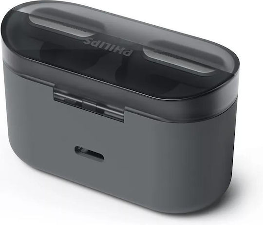Philips TAT6908 In-ear Bluetooth Handsfree Ακουστικά με Αντοχή στον Ιδρώτα και Θήκη Φόρτισης Μαύρα