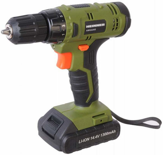 Heinner Δραπανοκατσάβιδο Μπαταρίας 14.4V 1x1.3Ah