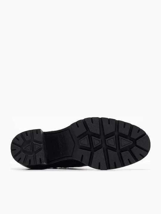 Women's Ankle Boots with Medium Heel Black