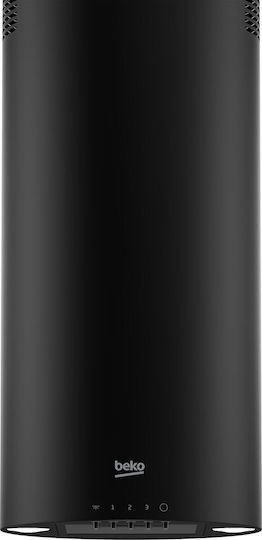Beko Chimney Vent Hood 70cm Black
