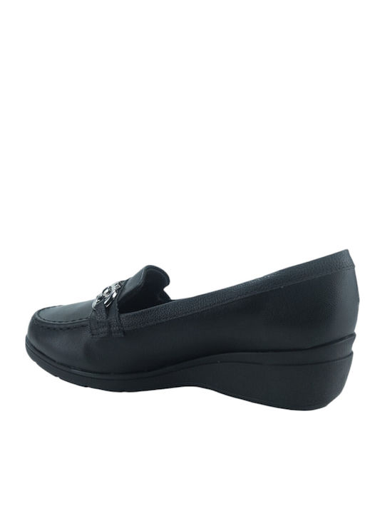 Damen Mokassins in Schwarz Farbe