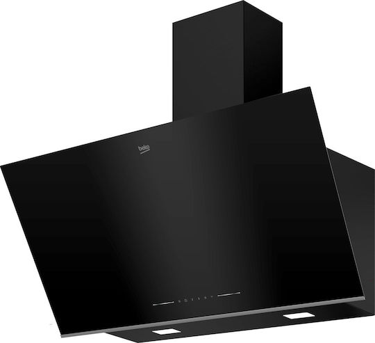 Beko Chimney Vent Hood 90cm Black
