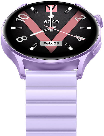 Kieslect Lora 2 Aluminiu 41mm Smartwatch (Violet)