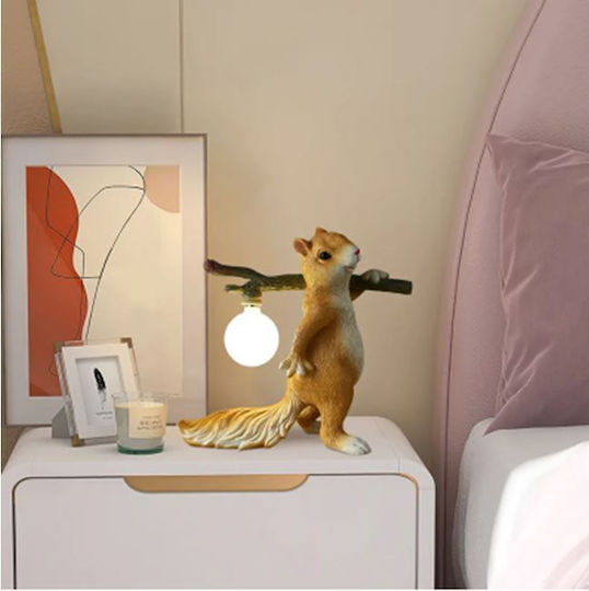 Decorative Lamp with Socket for Bulb G9 White