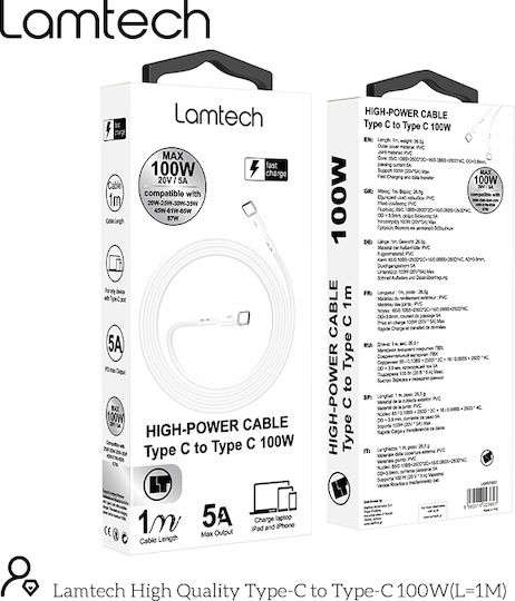 Lamtech Apple Find My Λευκό