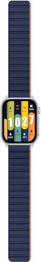Kieslect KS Pro 47mm Smartwatch with Heart Rate Monitor (Silver)