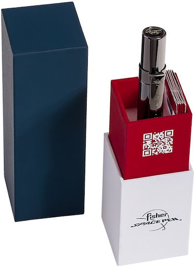 Fisher Space Pen Schwarz Titan-Nitrid Infinium Mittlere Spitze Blaue Tinte Infb-1