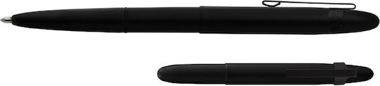 Fisher Space Pen Matte Black Bullet Pen Clip 400bcl In Gift Box