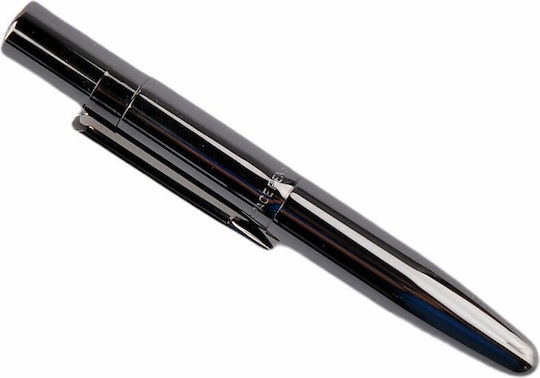Fisher Space Pen Schwarz Titan-Nitrid Infinium Mittlere Spitze Blaue Tinte Infb-1