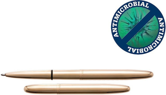 Fisher Space Pen Antimikrobieller Rohmessing-Kugelschreiber 400-raw Geschenkbox