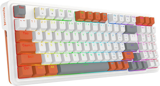 Redragon K664WOG-RGB Gaming Tastatură Mecanică cu iluminare RGB (Engleză US) Alb