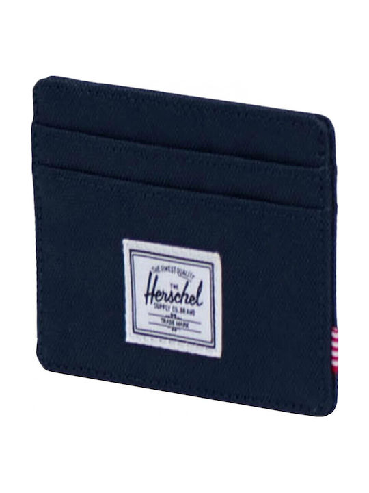 Herschel Charlie Portofel bărbătesc Carduri Albastru
