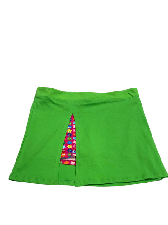 Kids' Skirt Floral Green