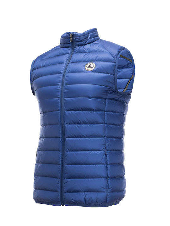 Jott Sleeveless Jacket Puffer Windproof Blue