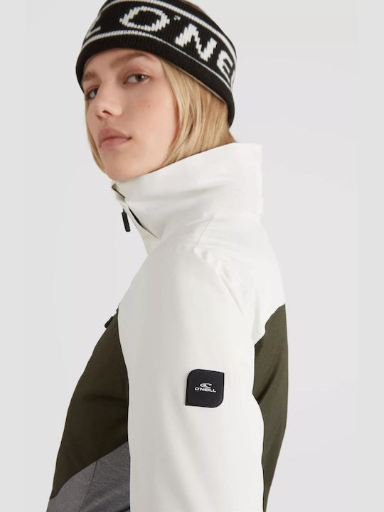 O'neill Women's Short Lifestyle Jacket for Winter White