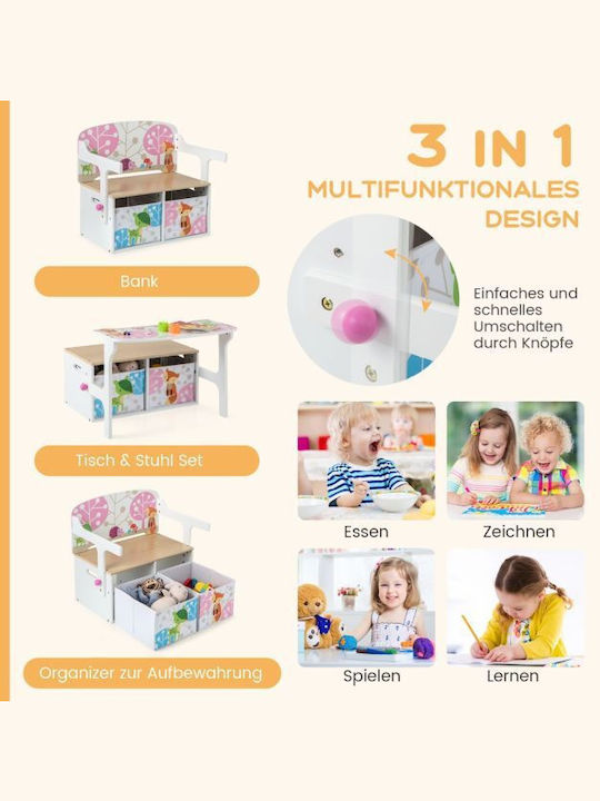 Scaun Cu brațe Multicolor 1buc