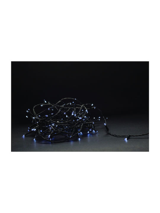 120 Christmas Lights LED Cold White in String Entac