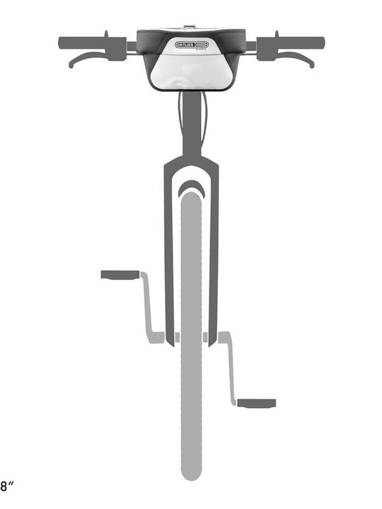 Ortlieb Ortlieb Lenker-Tasche Fahrrad 5l Weiß