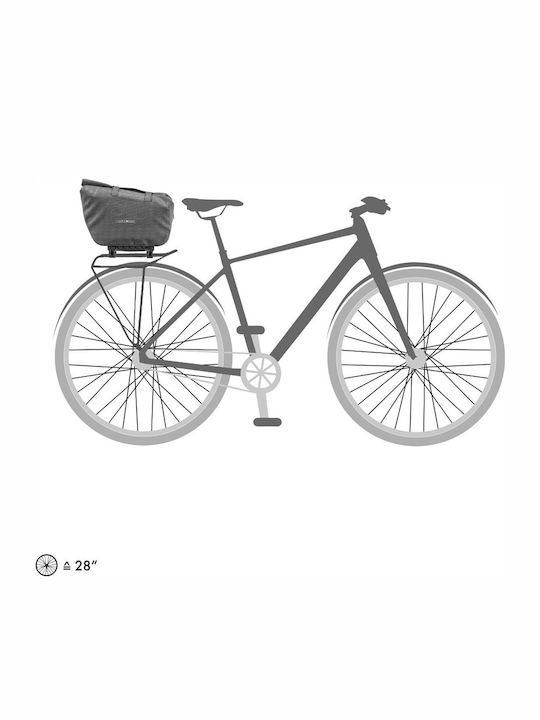 Ortlieb DD204984 Gepäckträgertasche Gray