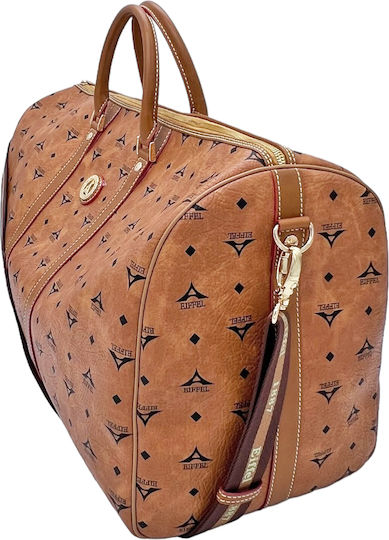 La tour Eiffel Sack Voyage 40lt Tabac Brown made of Artificial Leather L56xW25xH31.5cm