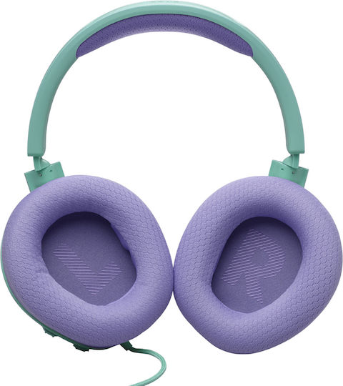 JBL Quantum 100M2 Over Ear Gaming Headset With 3.5 mm Connectivity Blue