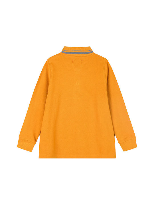 Energiers Kids Polo Long Sleeve Amber