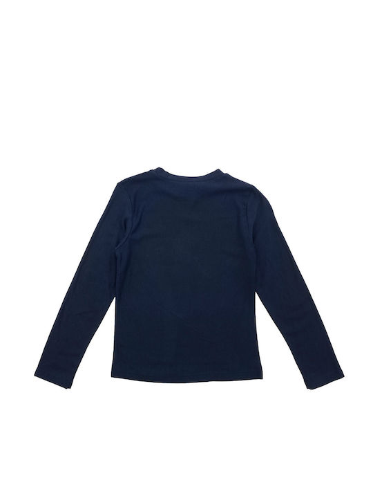 Babylon Kinderhemd Langarm Marineblau