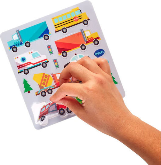 Set Stickers Games Repositionable Stickers Vehicles