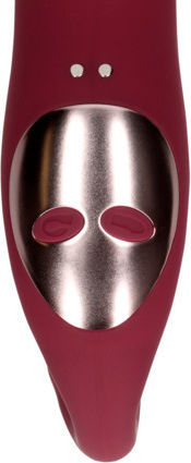 Shots Strapless Strap On με Dildo σε Κόκκινο Χρώμα