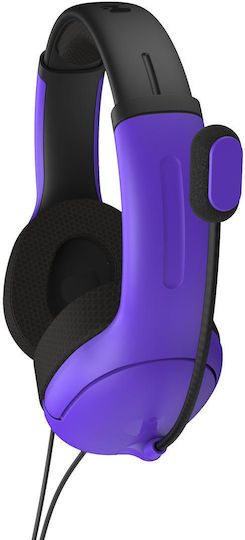 PDP Airlite Ultra Über Ohr Gaming-Headset mit Verbindung 3,5mm Violet für PC / PS4 / PS5