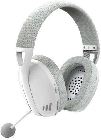 Redragon H848B IRE Pro Безжичен Надушници Геймърски слушалки с връзка Bluetooth White Grey за Nintendo Switch / PC / PS4 / PS5
