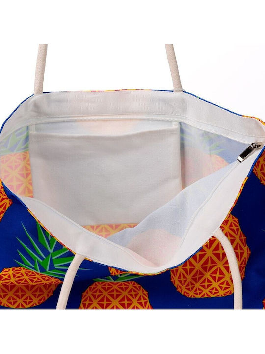 Τσαντα Θαλασσης Puckator Pineaple Print Canvas Bbag02 Puckator